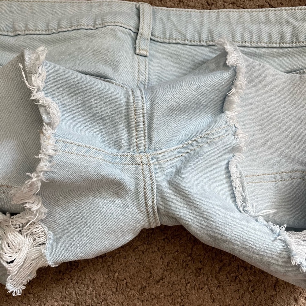 Button Fly OG Straight Cut Off Shorts - Picture 4 of 8